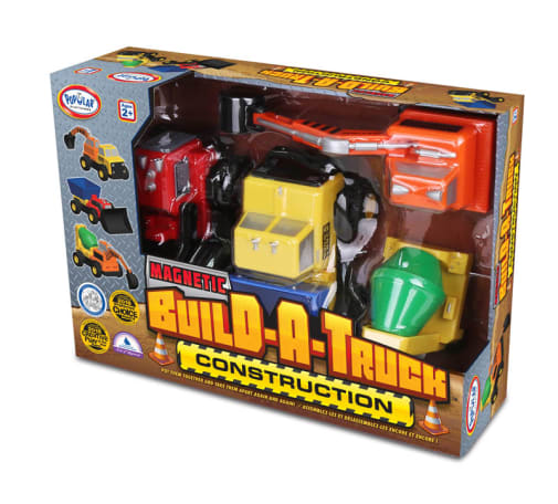 Magnetic Build-A-Truck: Construction