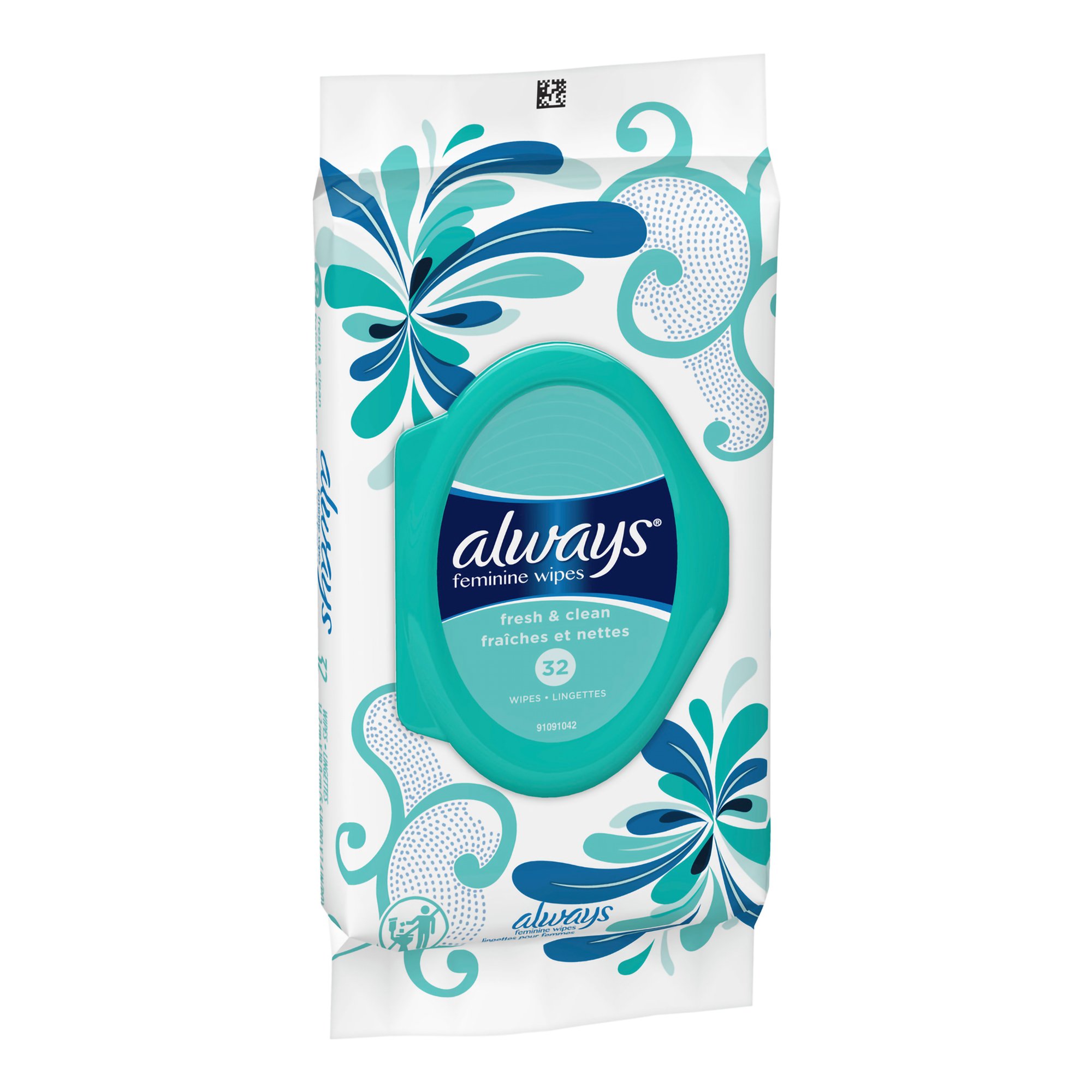 Always Feminine Wipes Fresh & Clean MK 1231751