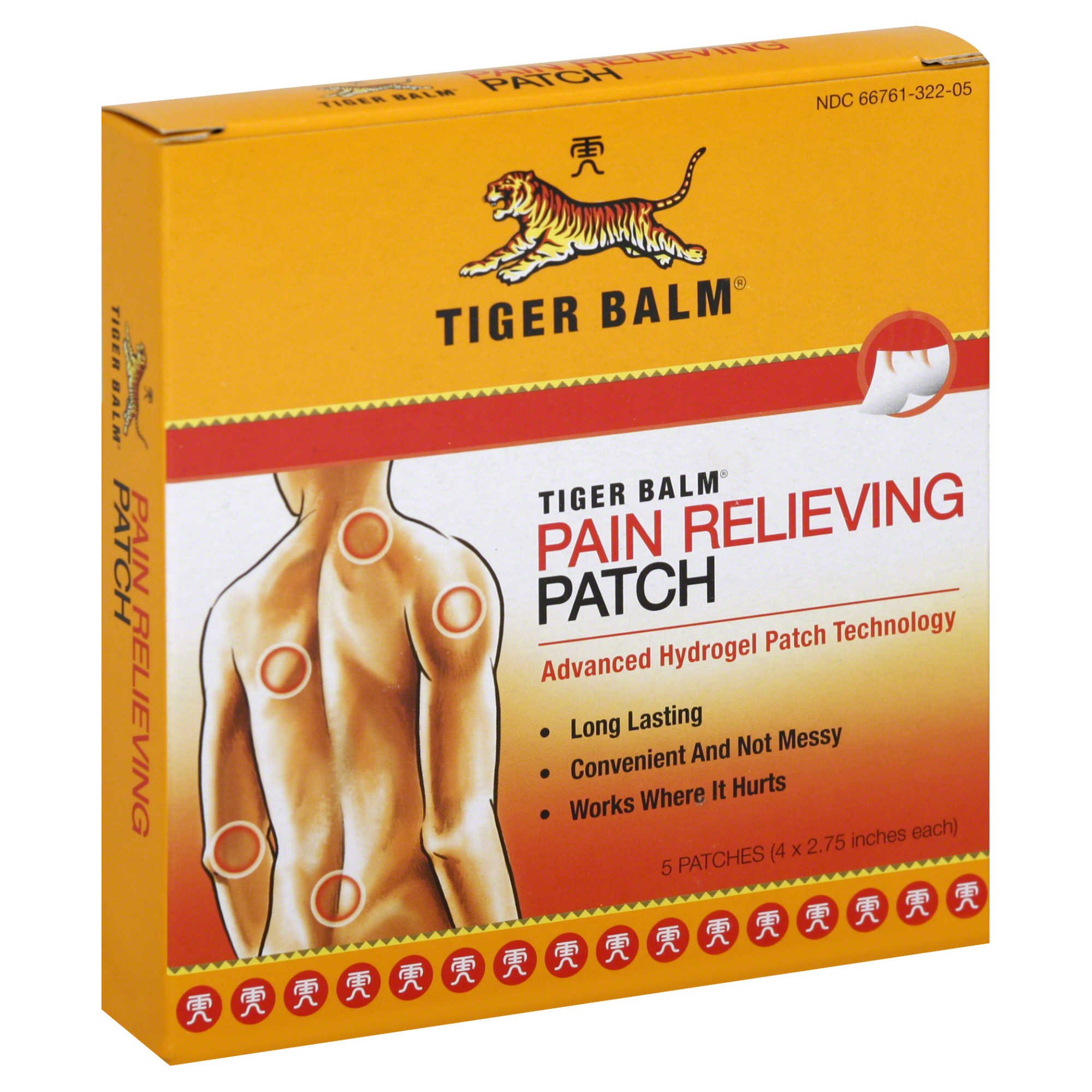 Tiger Balm Balm Pain Relieving Hydrogel Patch MK 638747