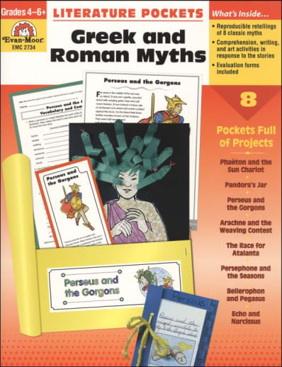 Literature Pockets - Greek & Roman Myths