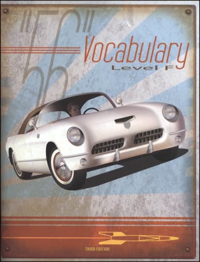 BJU Press Vocabulary F Student 3rd Edition