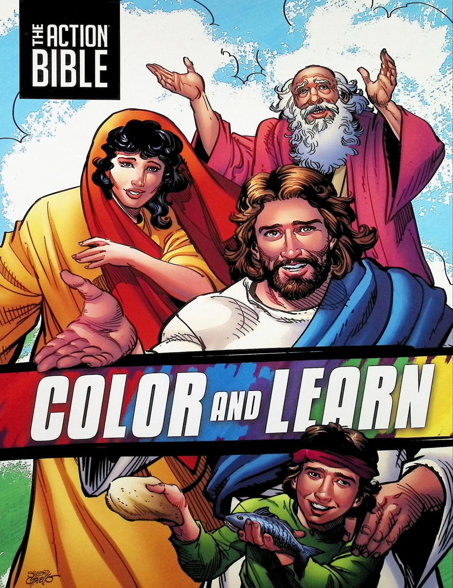 Action Bible Color and Learn