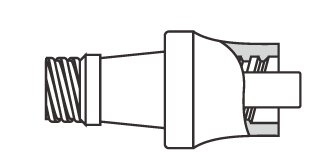 Hospira ICU Adapter Plug MK 319575