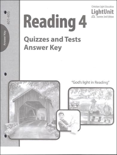 Christian Light Bridges Beyond Quizzes and Tests Answer Key (2nd Edition)