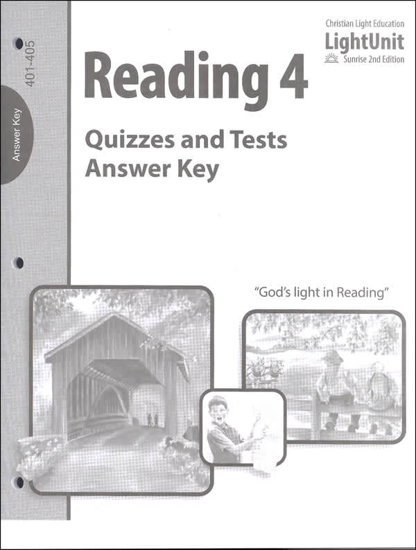 Christian Light Bridges Beyond Quizzes and Tests Answer Key (2nd Edition)