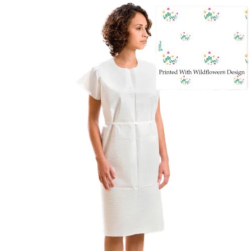 Graham Medical Exam Cape, Medium/Large, Wildflower Print MK 201841