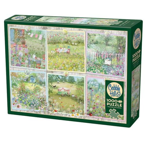 Cobble Hill Cottage Gardens Puzzle (1000 piece)