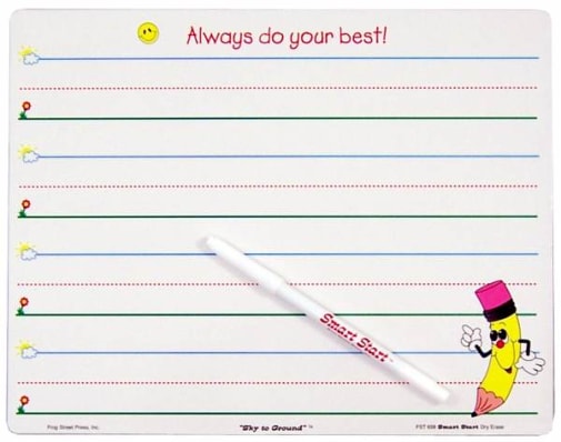 Smart Start Super Slate 9" x 12" Dry Erase
