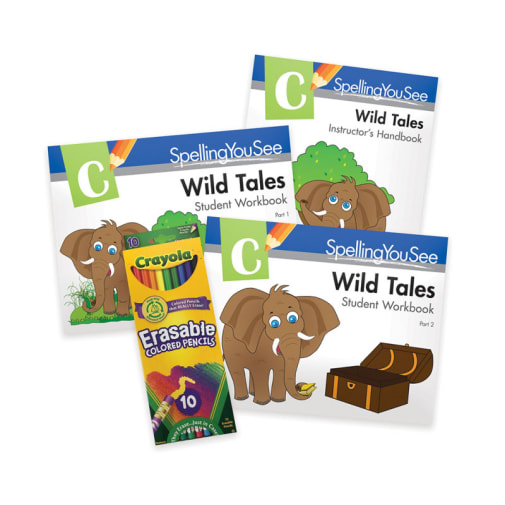 Spelling You See Level C: Wild Tales Universal Set (original edition)