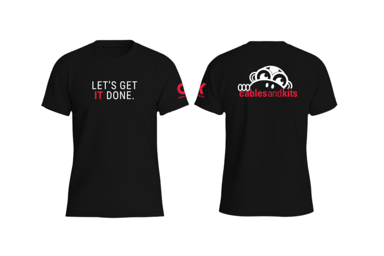 CK Let’s Get It Done T-Shirt, Black, Small