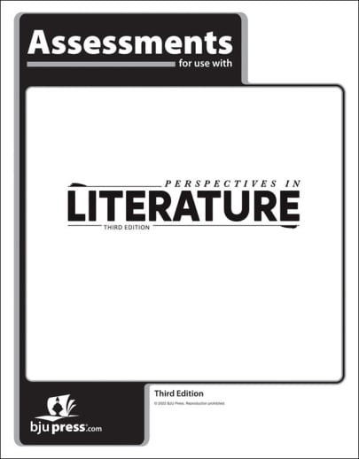 BJU Press Perspectives in Literature (Reading 6) Assessments 3rd Edition