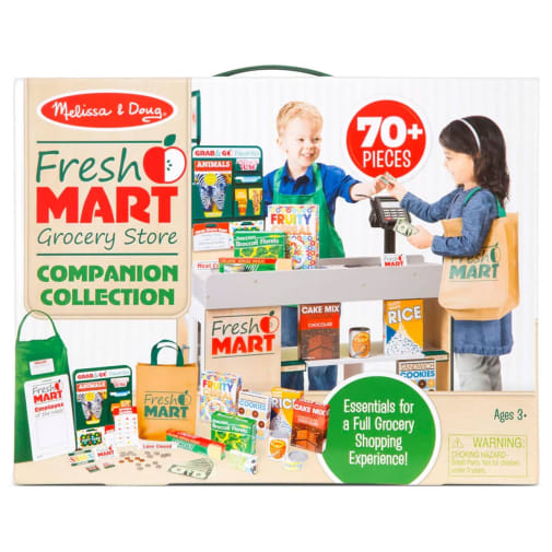Melissa & Doug Fresh Mart Grocery Store Companion Collection