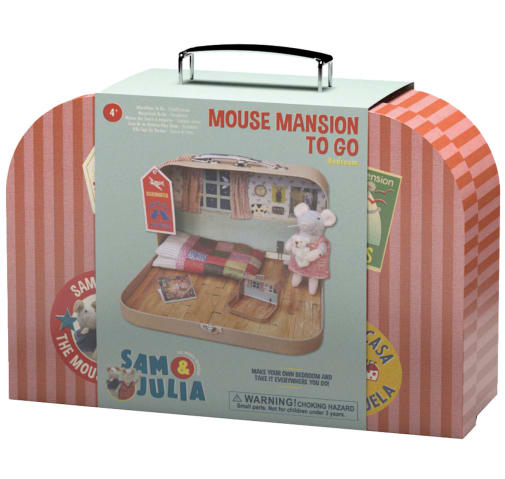 Sam & Julia Mouse Mansion to Go - Kid's Room