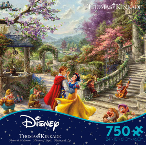 Snow White Dancing in the Sunlight (Thomas Kincaid) Disney