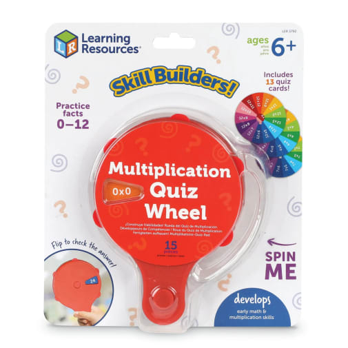 Skill Builders! Multiplication Quiz Wheel