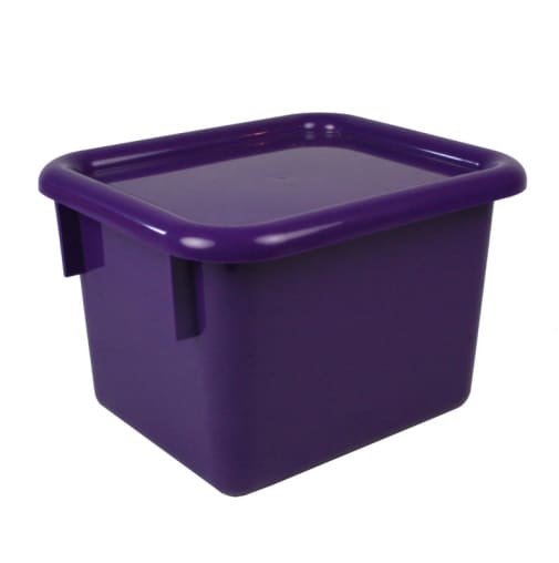Half Stowaway with Lid - Purple