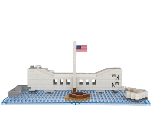Mini Building Blocks: USS Arizona Memorial (281 pieces)