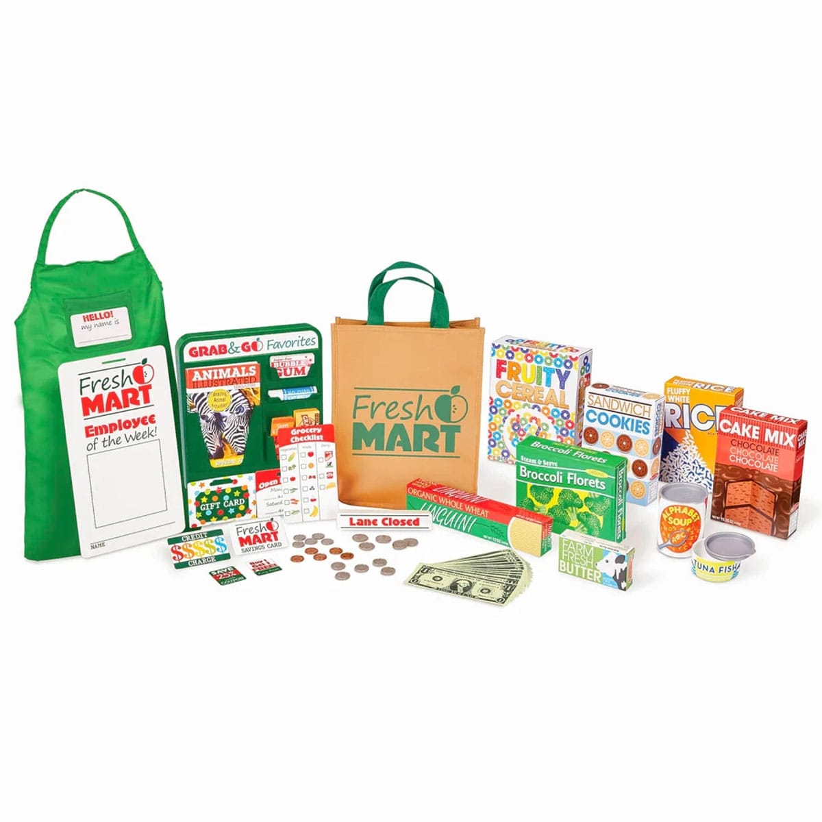 Melissa & Doug Fresh Mart Grocery Store Companion Collection