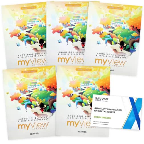 Savvas myView Literacy Homeschool Bundle Grade 1 (2025)