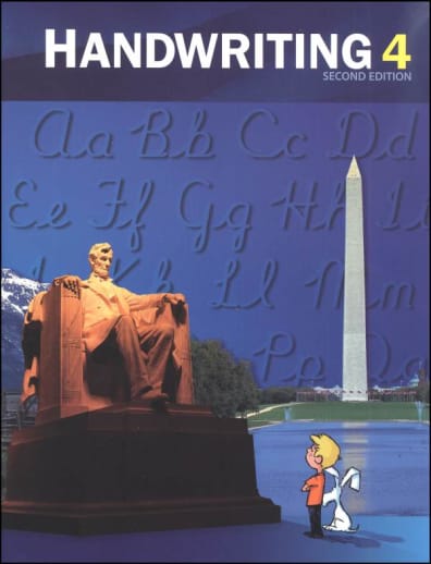 BJU Press Handwriting 4 Student Worktext 2nd Edition