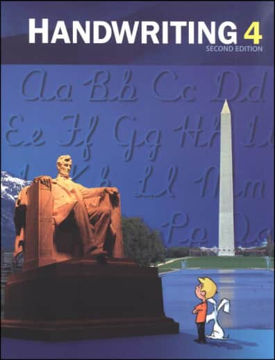 BJU Press Handwriting 4 Student Worktext 2nd Edition