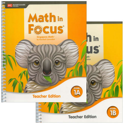 Math in Focus 2020 Teacher Edition Set Grade 1