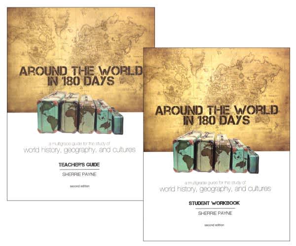 Around the World in 180 Days Set Teacher & Workbook