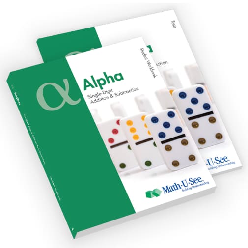 Math-U-See Alpha Student Workbook and Tests