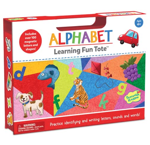 Alphabet Learning Fun Tote