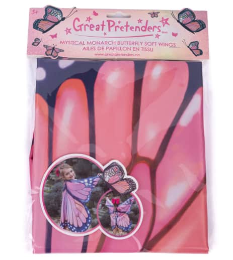 Great Pretenders Mystical Monarch Butterfly Soft Wings (size 4-6)