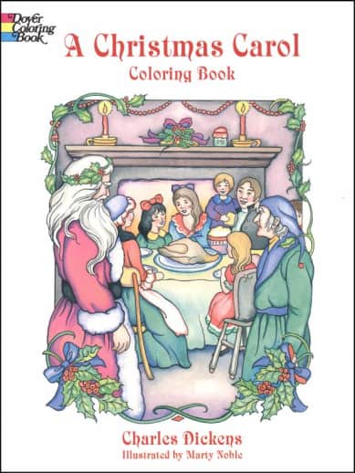 Christmas Carol Coloring Book