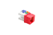 Cat5e RJ45 110 Type Keystone Jack, Red