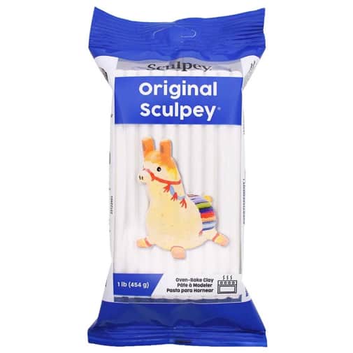 Original Sculpey Oven-Bake Clay: White