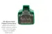CAT8 Shielded Ethernet Patch Cable, 40Gbps, Snagless, 2 ft, Green