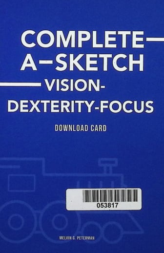 Complete-A-Sketch Vision-Dexterity-Focus Digital Download (access card)