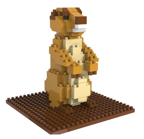Mini Building Blocks: Prairie Dog (220 pieces)