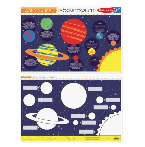 Melissa & Doug Solar System Learning Mat
