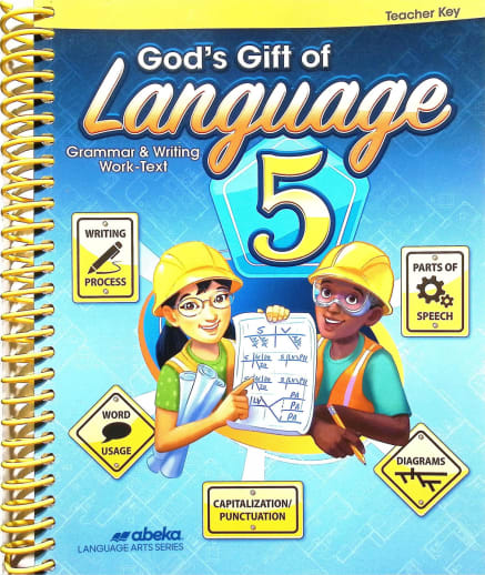 Abeka God's Gift of Language 5 Teacher Key