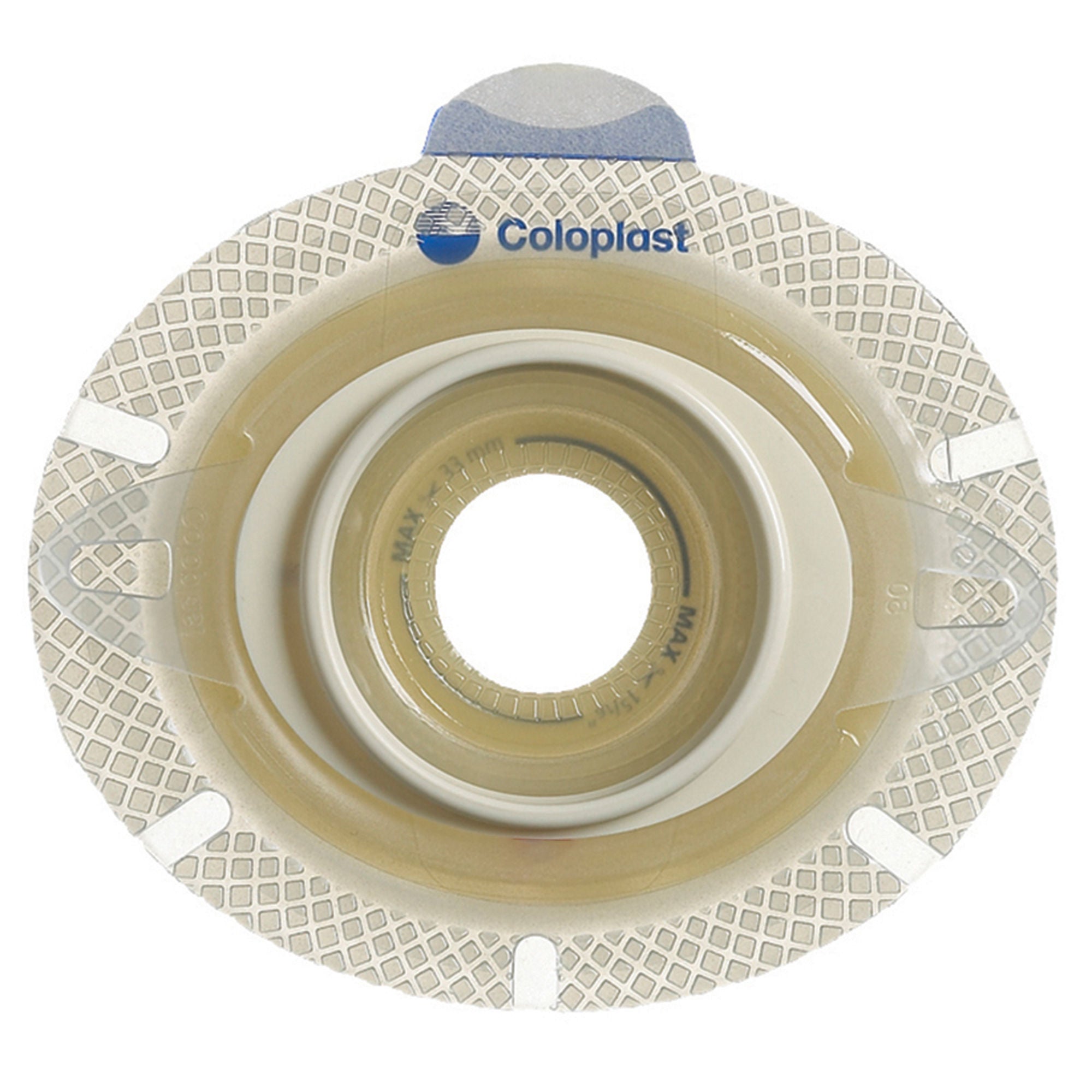 SenSura Click Xpro Flat Ostomy Barrier, 20  35 mm Stoma Opening, Green Match MK 734882
