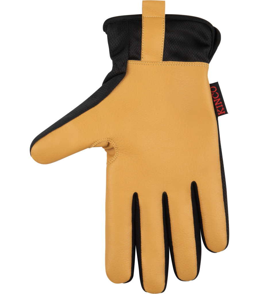 KincoPro&trade; Breathable Light-Duty Black Synthetic, Black, large image number 1