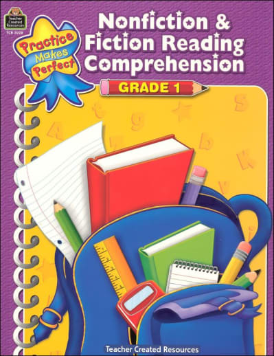 Practice Makes Perfect: Nonfiction & Fiction Reading Comprehension Grade 1