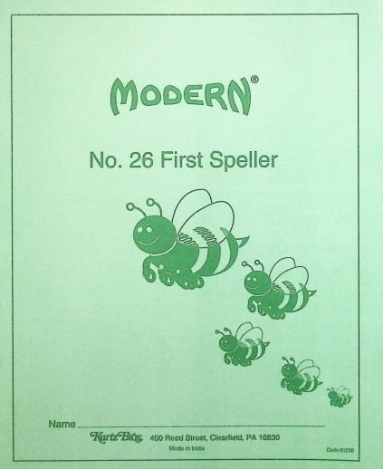 Modern First Speller Writing Paper 8" x 6.5" - 48 stapled pages