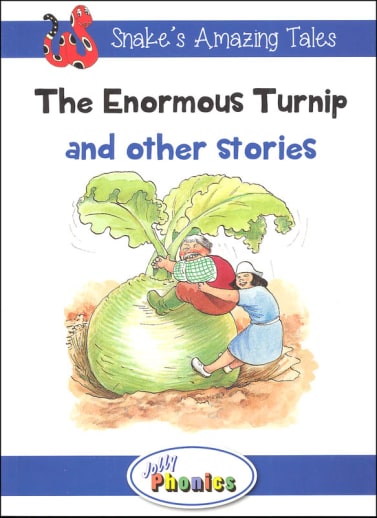 Jolly Phonics Decodable Readers Level 4 Snake's Amazing Tales - Enormous Turnip and other stories