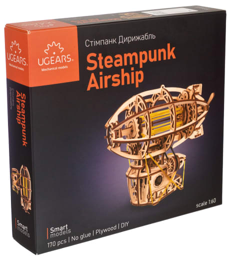 Ugears 3D Wooden Mechanical Model Steampunk Airship