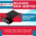 1RU Recessed Rack Adapter