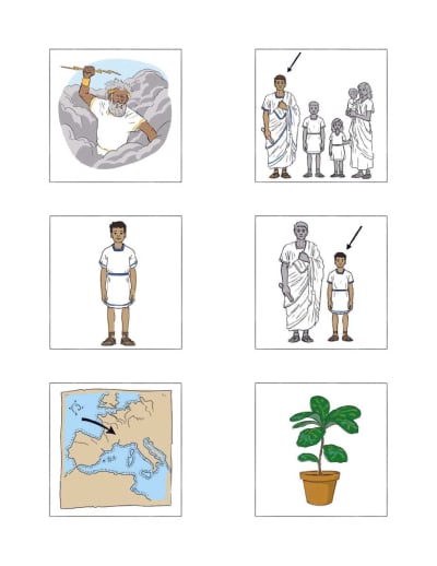 Storybook Latin Year 3 Roman Myths Flashcards