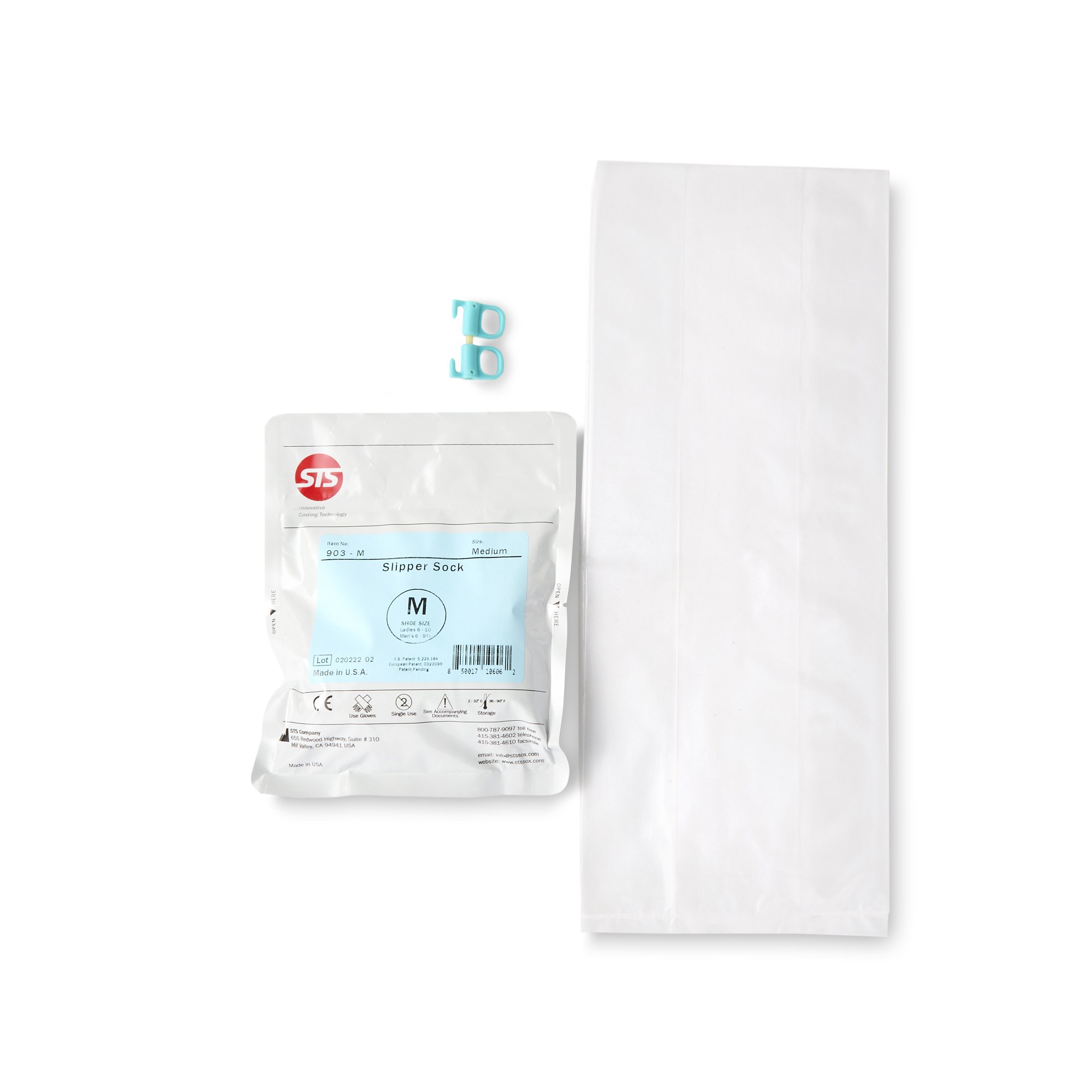 STS Casting Sock, Beige, Medium MK 1114489