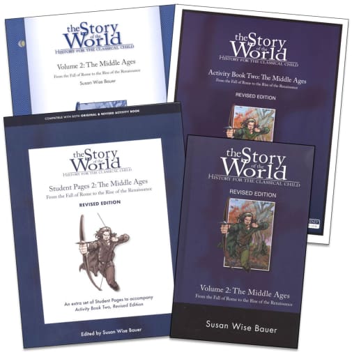 Story of the World Volume 2 Combo Hardcover Package