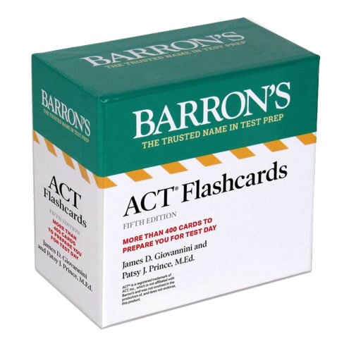 ACT Flashcards - 5th Edition (Up-to-Date Review)