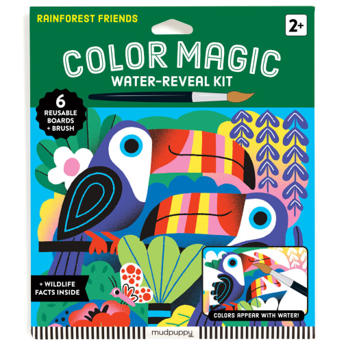 Rainforest Friends Color Magic Water-Reveal Kit